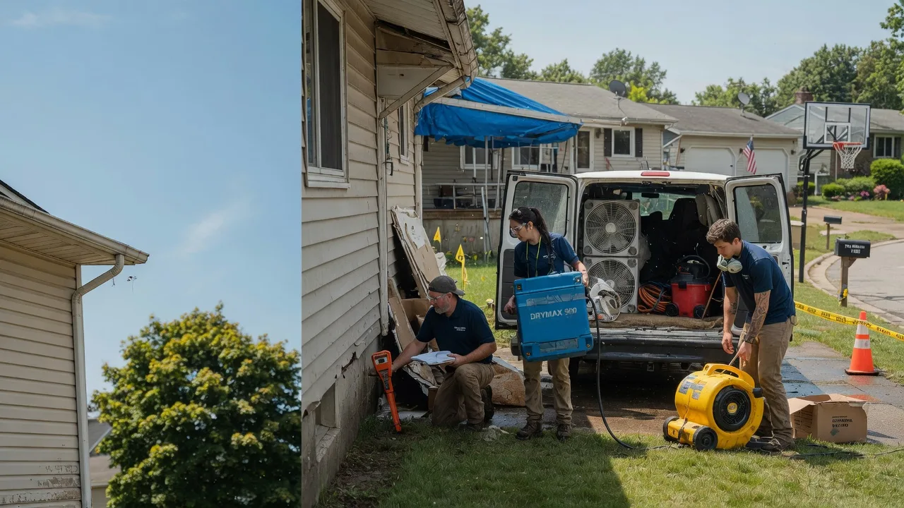 Ceiling Leak Cleanup in Minnesota near me